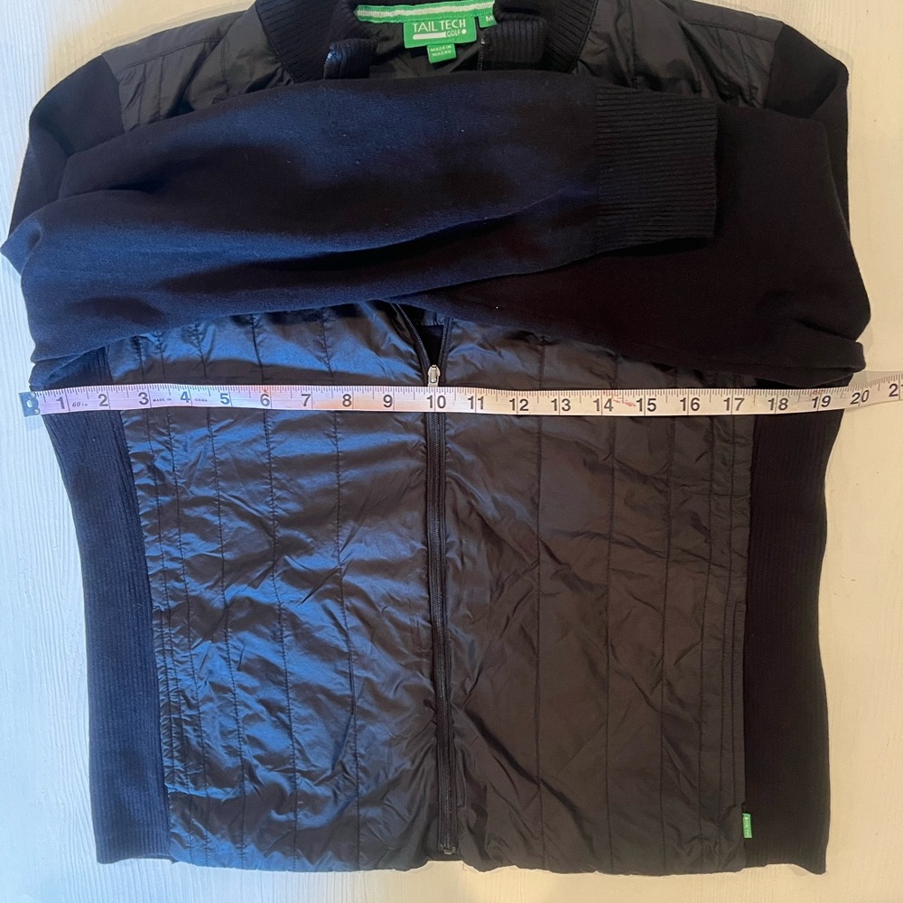 Tail Tech Golf‎ Black Performance Jacket Size Med… - image 3